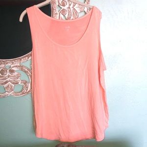 Coral tank top